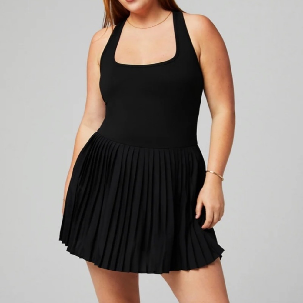 Fabletics Hot Shot Pleated Skater Dress (NWT) XXL